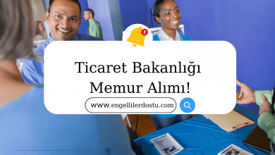 Ticaret Bakanlığı Memur Alımı!