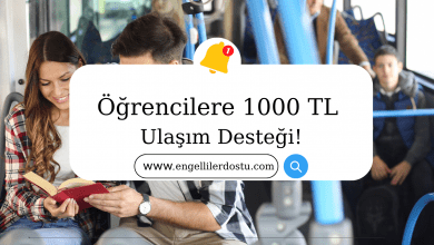 Öğrencilere 1000 TL Ulaşım Desteği!