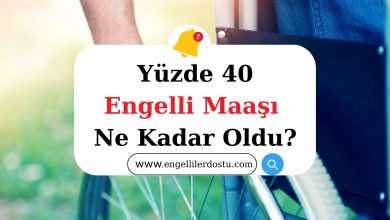 Yüzde 40 Engelli Maaşı Ne Kadar Oldu?