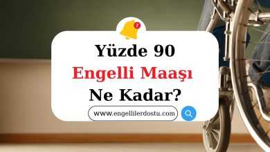 Yüzde 90 Engelli Maaşı Ne Kadar 2023