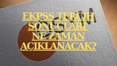 Ekpss Tercih Sonuçları Ne Zaman Açıklanacak?
